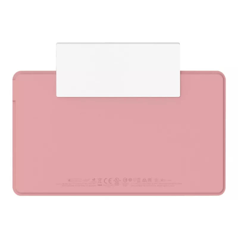 Logitech Keys-To-Go - Keyboard - Bluetooth - QWERTY - Spanish - Blush Pink - for Apple iPad/iPhone/TV