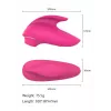 Clitoral Massager Erolab Dolphin VVS01r Rose Pink — compact personal stimulator, USB rechargeable
