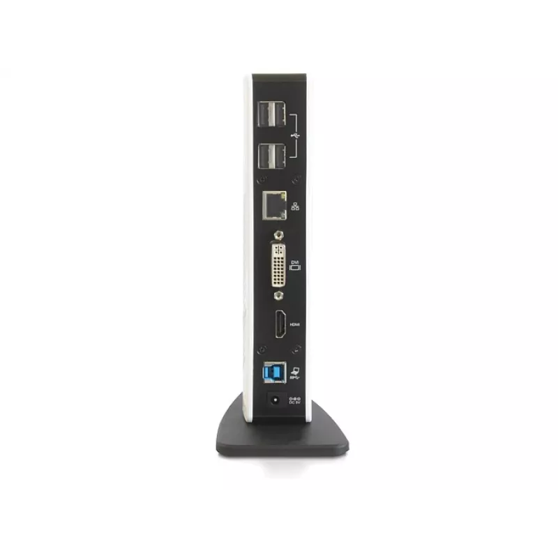 Laptop Dock DeLOCK 87568 Wired Black White