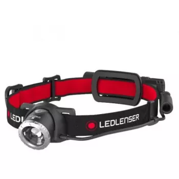 Ledlenser H8R Black, Red Headband flashlight LED