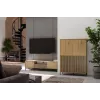 KAMARO 4DK SLIM/GŁ OAK ARTISAN DISPLAY CABINET