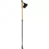 Bayamo Carbon Vario Walking Poles (Black/Light Brown, 1 Pair, 105-125cm)