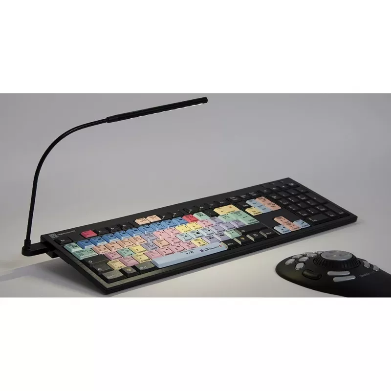 Keyboard Logickeyboard Adobe Premiere Pro CC QWERTZ German Multicolour