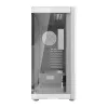 Computer case DarkFlash DS900G White — mid-tower, tempered glass, no fans