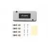 LANBERG network junction box PLC-6SL1-S, Cat6 S/FTP (S-STP), silver, 82×35×23 mm