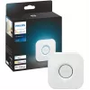 LED GU10 lamp twin pack with Hue Bridge – Philips Hue White Ambiance, replaces 35W