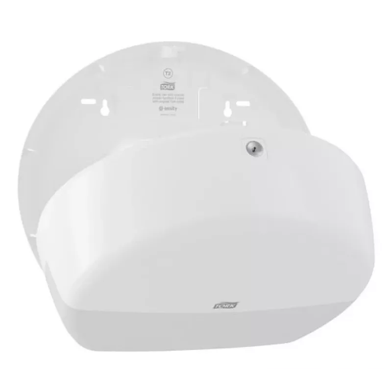 Paper towel dispenser Tork Mini Jumbo Roll 132×345×275 mm, white, MPN 555000