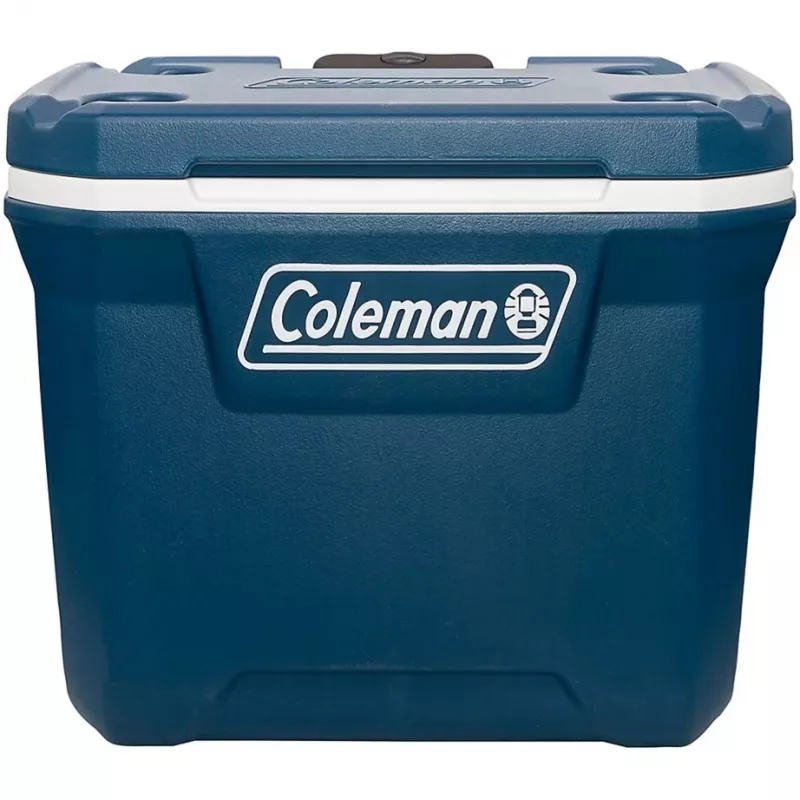 Coleman 50QT Xtreme Wheeled Cooler, Blue, Plastic, polyurethane (PU), Black, 47 l, 113 kg