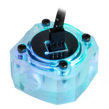 Flow Meter Barrow SLFV1-RGB ARGB acrylic inline for custom water cooling loops