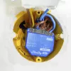 Smart switch Shelly 1 Gen4 — wireless 240 V AC, Wi‑Fi 2.4 GHz, Bluetooth 5.0, ZigBee, plastic housing 42×16×37 mm