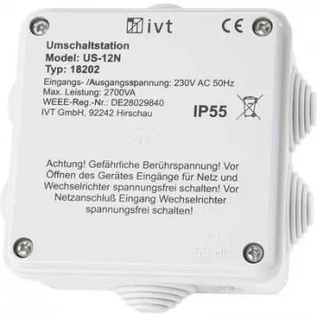 Uninterruptible Power Switching Station IVT US-12N 2760 VA 230 V AC