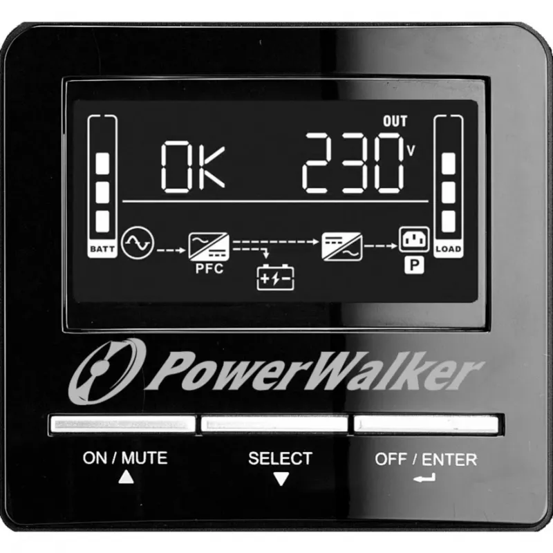 PowerWalker 1100 CW uninterruptible power supply (UPS) Line-Interactive 1.1 kVA 770 W