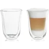 Coffee glass DeLonghi De’Longhi 5513214611 transparent glass 2 pcs 220 ml 117 mm