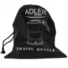 Electric kettle Adler AD 1377G, 0.6 L capacity, 600 W, grey, plastic/silicone/stainless steel