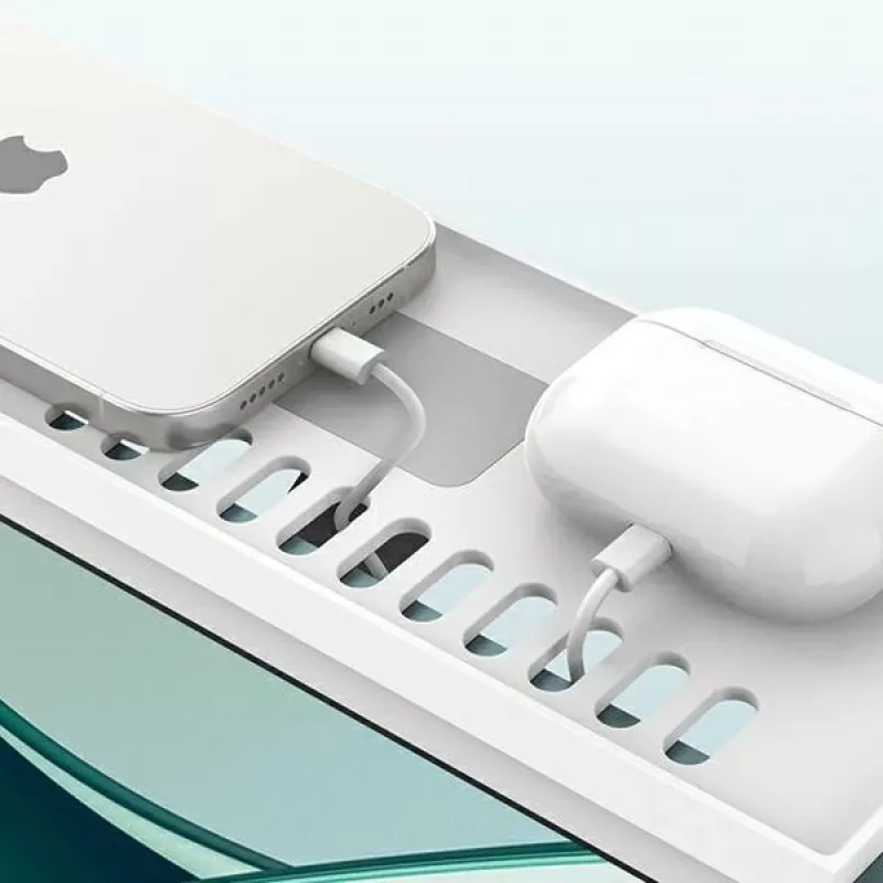 Shelf holder for iMac 312 white