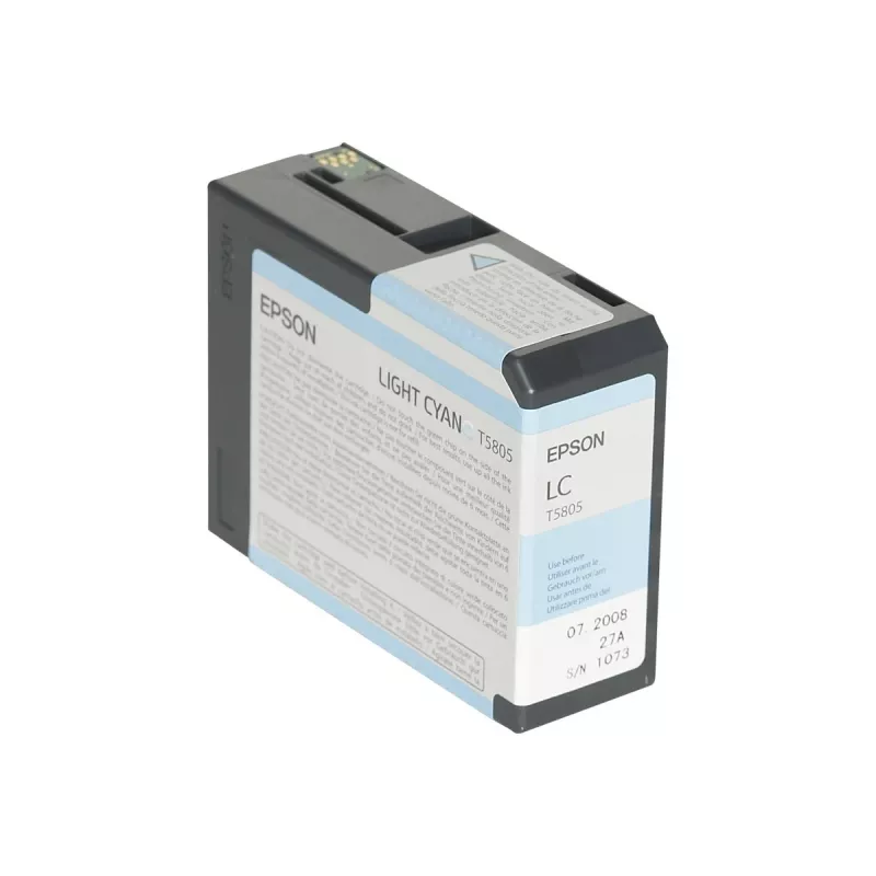 Epson Singlepack Light Cyan T580500, Light Cyan, Pigment-based ink, 80 ml, 1 pc(s), Single pack