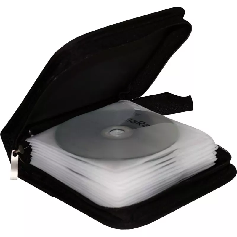 Wallet case MediaRange BOX50 for 24 discs Black