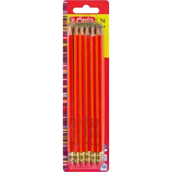 Graphite pencil Herlitz 8850604 24 pcs