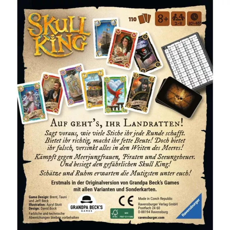Skull King, Card Game
