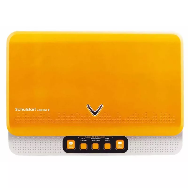 Laptop E children's learning laptop VTech with case (yellow/gray)