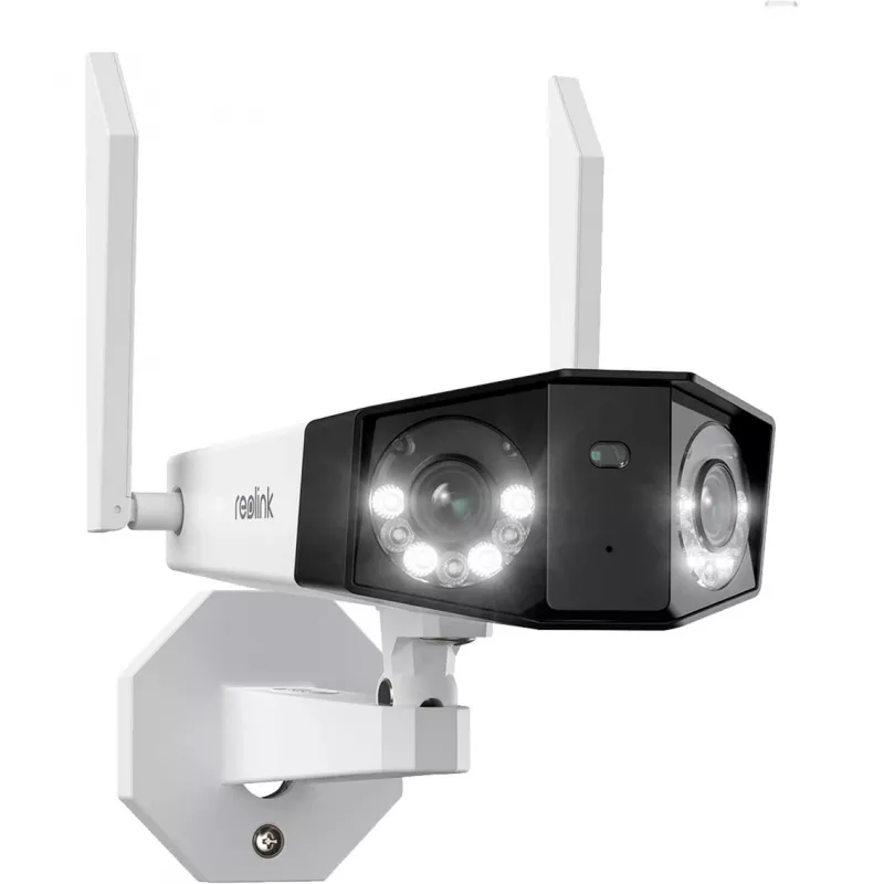 Reolink Duo Series W730 - 4K Outdoor Wi-Fi Camera, Dual-Lens, 180° Panoramic View, Person/Vehicle/Animal Detection