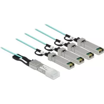 Active Optical Cable QSFP+ to 4 x SFP+ 3 m DeLOCK 84058