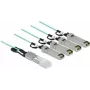 Active Optical Cable QSFP+ to 4 x SFP+ 3 m DeLOCK 84058
