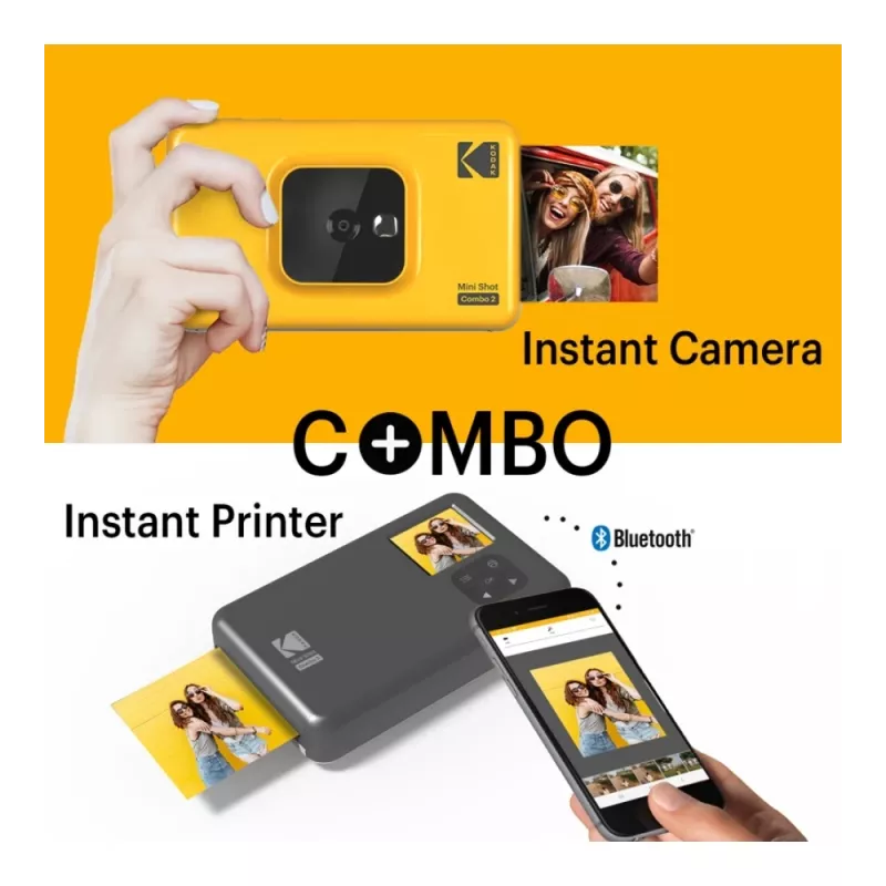 Kodak Mini Shot Combo 2 yellow 53.4 x 86.5 mm CMOS