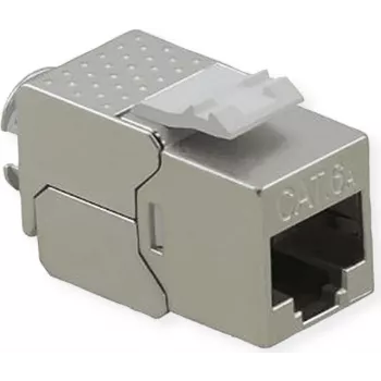 VALUE Cat.6A (Class EA) Keystone, RJ-45, Shielded, tool-less, SuperSLIM (26.99.0376)