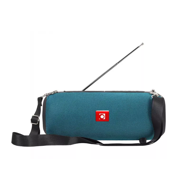 Stereo portable speaker GEMBIRD SPK-BT-17-G — Bluetooth 5.1, 5 W RMS, 1200 mAh, MicroSD, FM, AUX