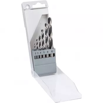 Bosch HSS Twist Drill Bit PointTeQ Sets, Drill, Twist drill bit, 8 mm, 117 mm, Metal, 7.5 cm