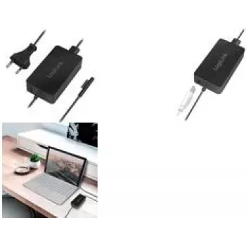 Logilink - Power Supply - AC 100-240 V - 38.7 Watt - for Microsoft Surface Book, Laptop, Pro (Mitte 2017), Pro 3, Pro 4, Pro 6 (PA0197)