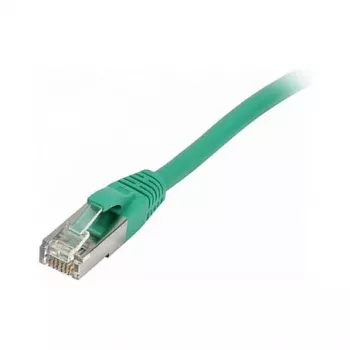 Synergy21 Patch Cable RJ45, CAT8.1 2000Mhz, 0,5m, Green, S-STP(S/FTP), TPE/LSZH(SuperFlex), AWG26,