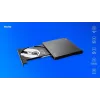 SAVIO AK-59 External slim CD/DVD Recorder R/RW - USB-C/USB-A, black