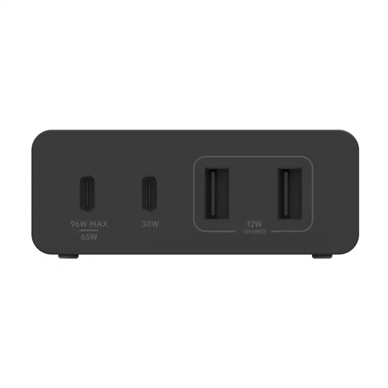 Charger Belkin WCH010vfBK Indoor AC Fast Charging 2 USB Type-C Black