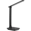Table LED desk lamp MACLEAN MCE614B — dimmable, folding adjustable arm, 9W, 3000K/4500K/6500K, black