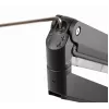 Desk monitor mount GEMBIRD MA-DA3-03, 3-arm, gas spring, VESA 75–100x100, supports 3 displays up to 27 inch, max 18 kg, black