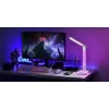 Table lamp Hawk HW-LAMP04 White LED adjustable, white finish, adjustable head and arm