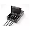 Distribution box DeLOCK 66235 4 port Metal Black