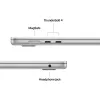 MacBook Air 34,5 cm (13,6) 2025 CTO, Notebook Silver, 16 GB, 1 TB (1 TB SSD), M4, MacOS, Greek