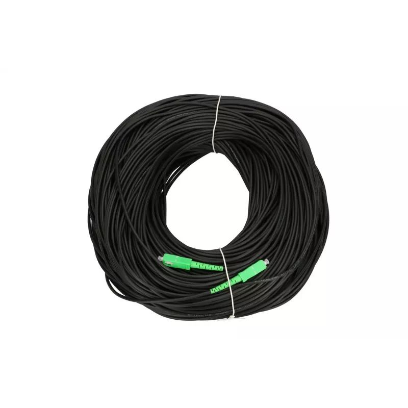 Extralink Patchcord SC/APC-SC/APC, Round, Hanging, Singlemode, Simplex, G.657A2, 140m