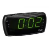 Clock radio Adler AD 1121 — clock radio, FM/AM tuner, LED display, battery backup, black