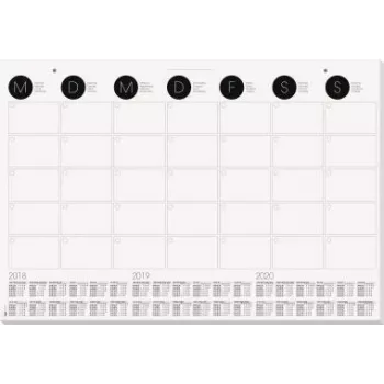 Desk Pad Paper Sigel HO550 Grey