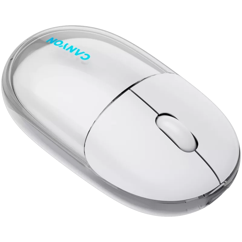 CANYON mouse OnClick 24 BT/ Wireless Transparent/White