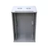 Wall mounted rack Extralink Rackmount cabinet 18U 600x600 Grey key lock