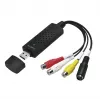 LogiLink USB 2.0 a/V Grabber. USB a/M Zu 3xCinch + MiniDIN5/F. Black