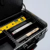 Mechanics tool set Knipex 00 21 06 — 68 tools, includes needle-nose and water pump pliers, red/yellow tools, black case (515×438×265 mm)