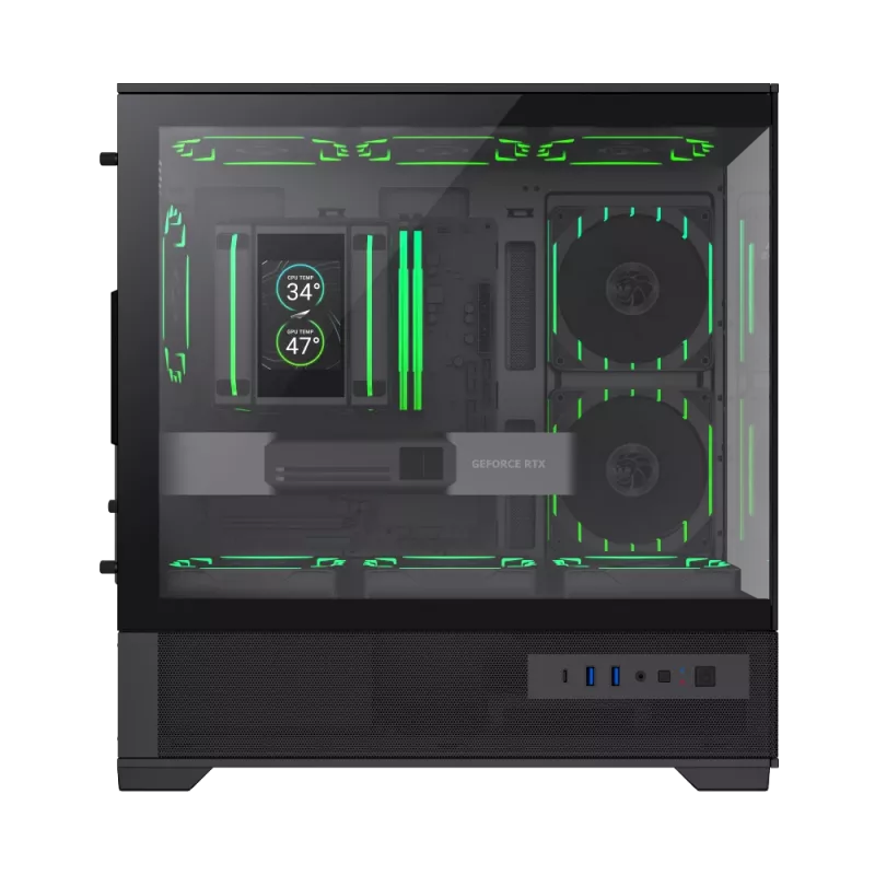 Gamemax Case | VISTA 2 MB | M-ATX