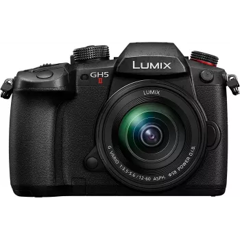 Panasonic Lumix GH5M2 + FS12060 SLR-Camera-Set 20,33 MP Live MOS 5184 x 3888 Pixel Black (DC-GH5M2ME)