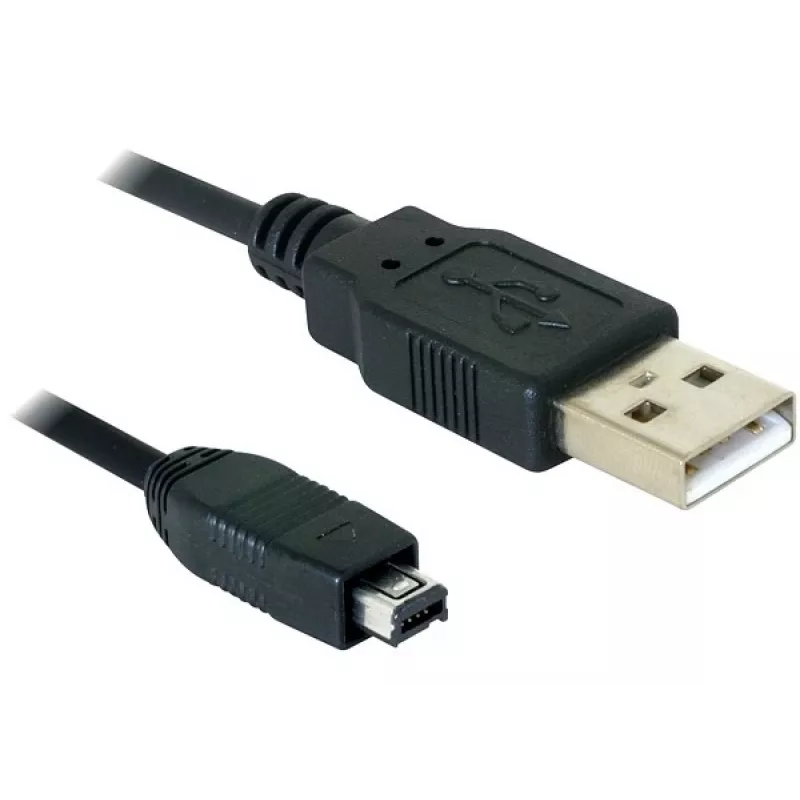 USB Cable DeLOCK 2.0 mini 4-Pin Hirose 1.5m